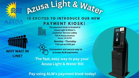 Welcome to Azusa Light & Water .